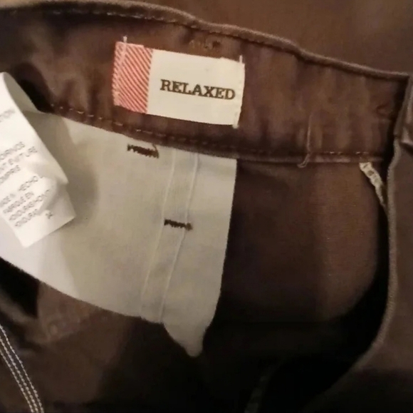 Dickie's men's 34×30 brown relaxed carpenter pants work utility chores farm - Picture 4 of 8